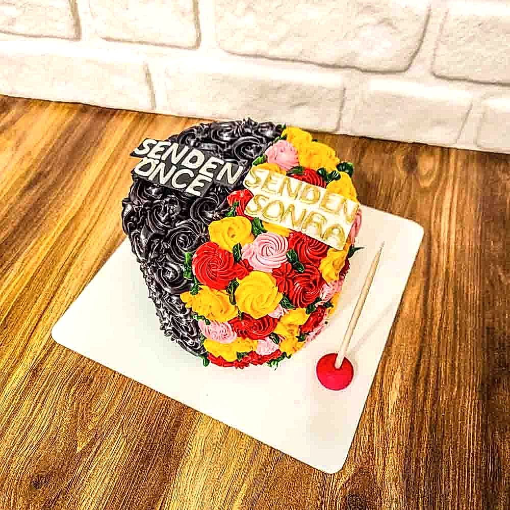 Senden önce senden sonra pastası