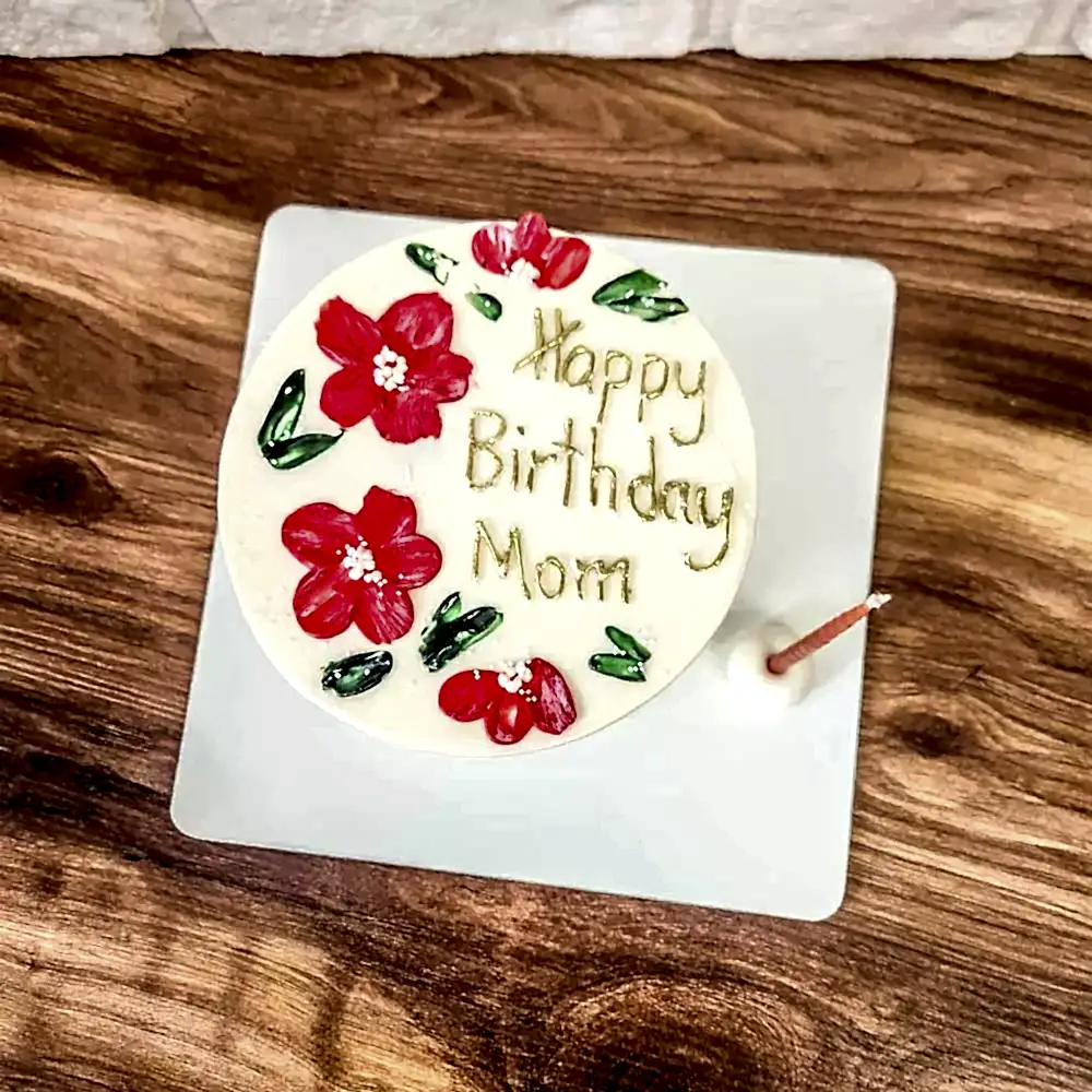 Tasarım Yazılı pasta