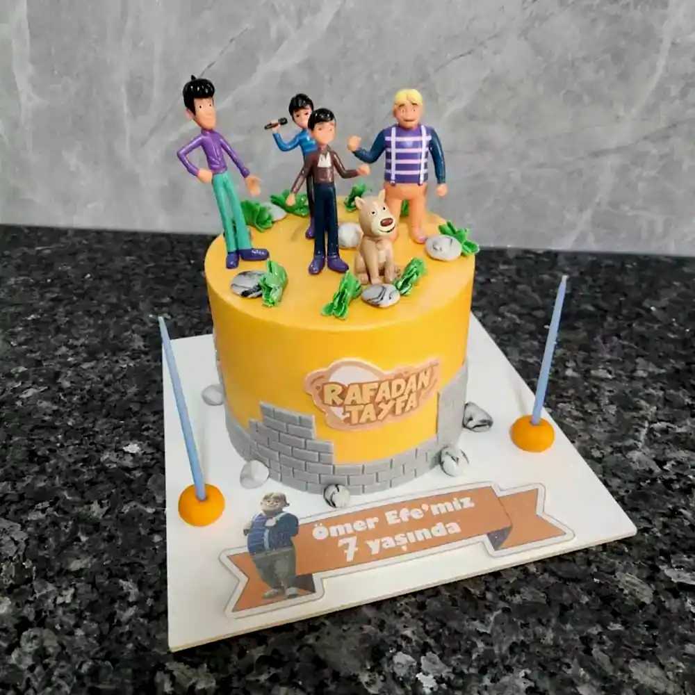 Özel Tasarım Rafadan Tayfa Pasta ile kişiye özel butik pastalar