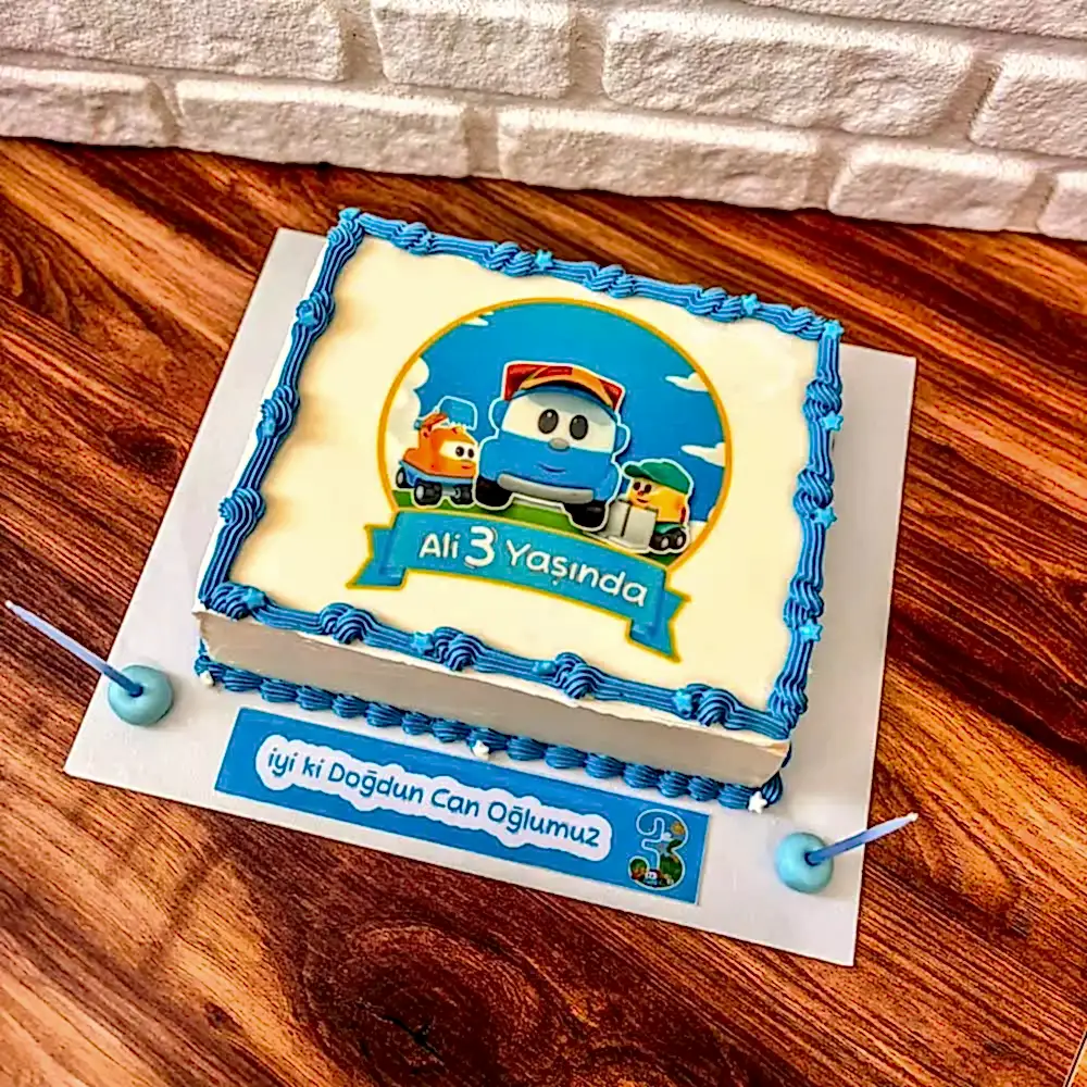 Kamyon Leo Resimli Pasta