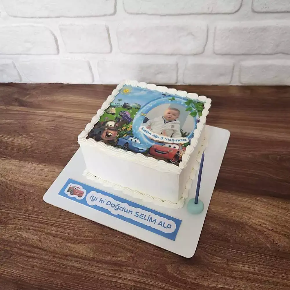 Özel Tasarım Resimli Pasta