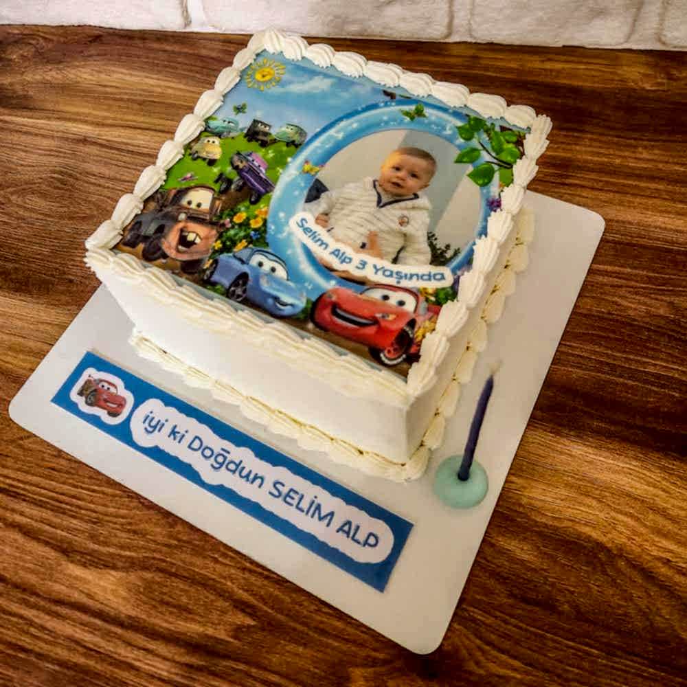 Özel Tasarım Resimli Pasta