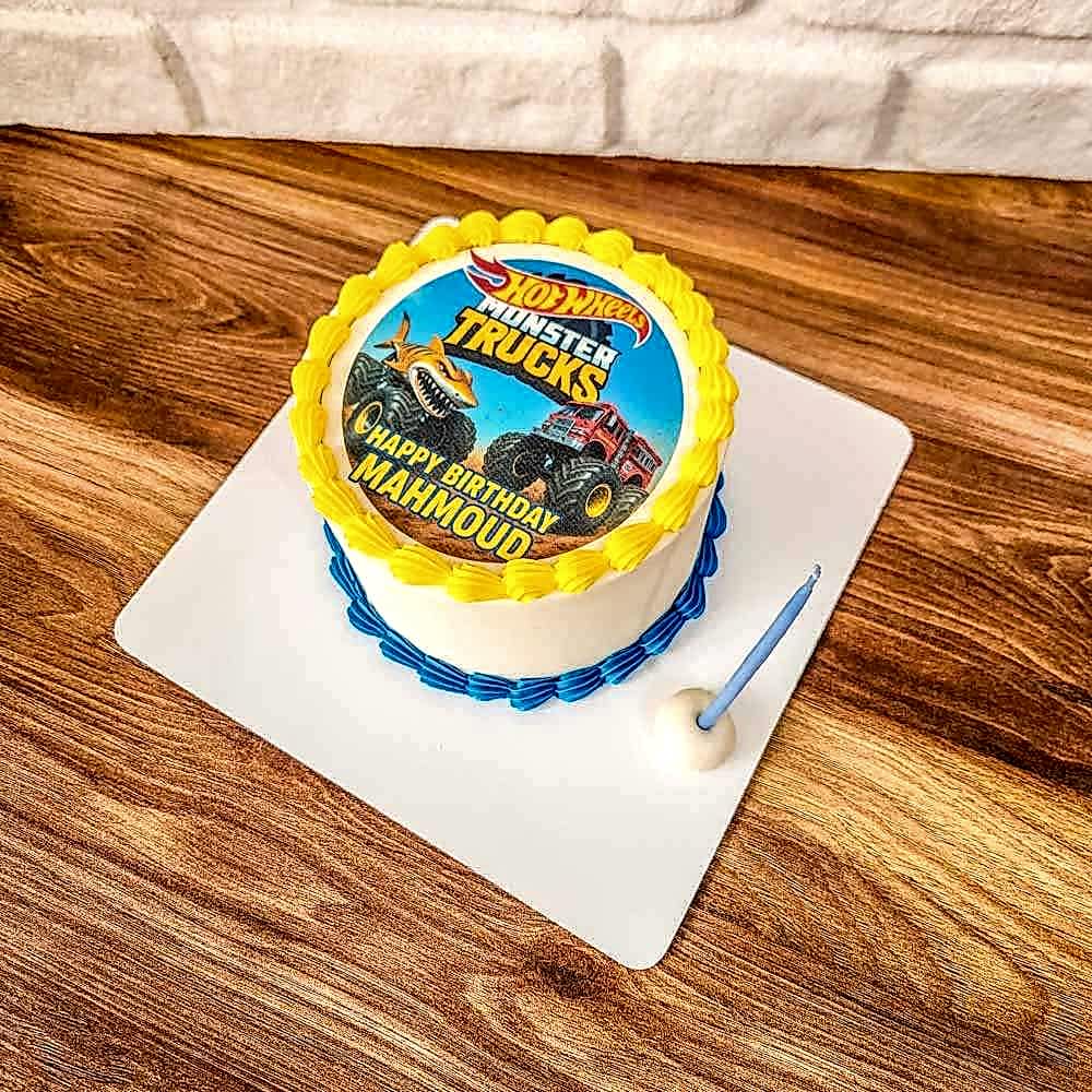 Hot Wheels Resimli Pasta